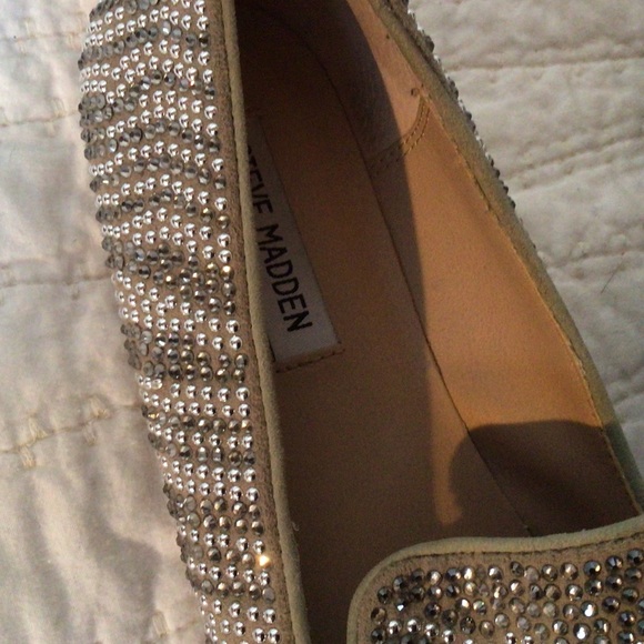 Steve Madden Conncord Studded Smoking Slipper Flat Size 9 - Picture 6 of 8